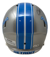 Jameson Williams Signed Detroit Lions Full Size Speed Replica Helmet BAS ITP