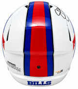 Jim Kelly Signed Buffalo Bills Full Size Replica Helmet JSA QR