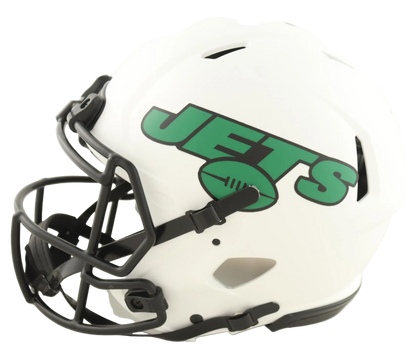 Joe Namath Autographed Jets Full-Size Authentic On-Field Lunar Eclipse Alternate Speed Helmet (Beckett)