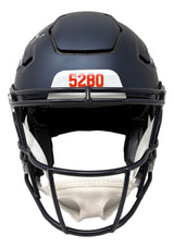 John Elway Signed Denver Broncos Full Size Authentic SpeedFlex Helmet BAS