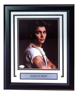 Johnny Depp Signed Framed 8x10 Photo JSA