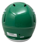 Jason Kelce Signed Eagles FS Kelly Green Speed Rep Helmet PSA ITP Holo w/ Case