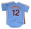 Kyle Schwarber Signed Philadelphia Philles Nike Throwback Replica Jersey PSA/DNA