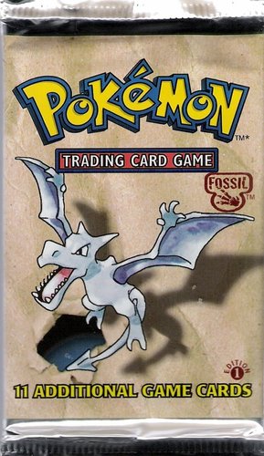 Fossil 1St Edition Booster Pack