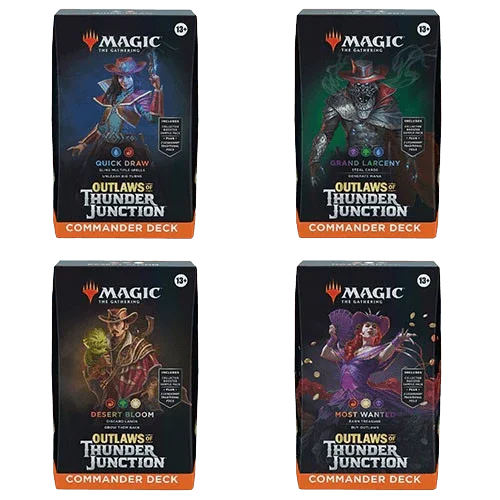 Magic: The Gathering - Outlaws Of Thunder Junction - Commander Deck - Bundle