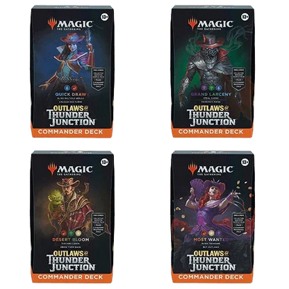 Magic: The Gathering - Outlaws Of Thunder Junction - Commander Deck - Bundle