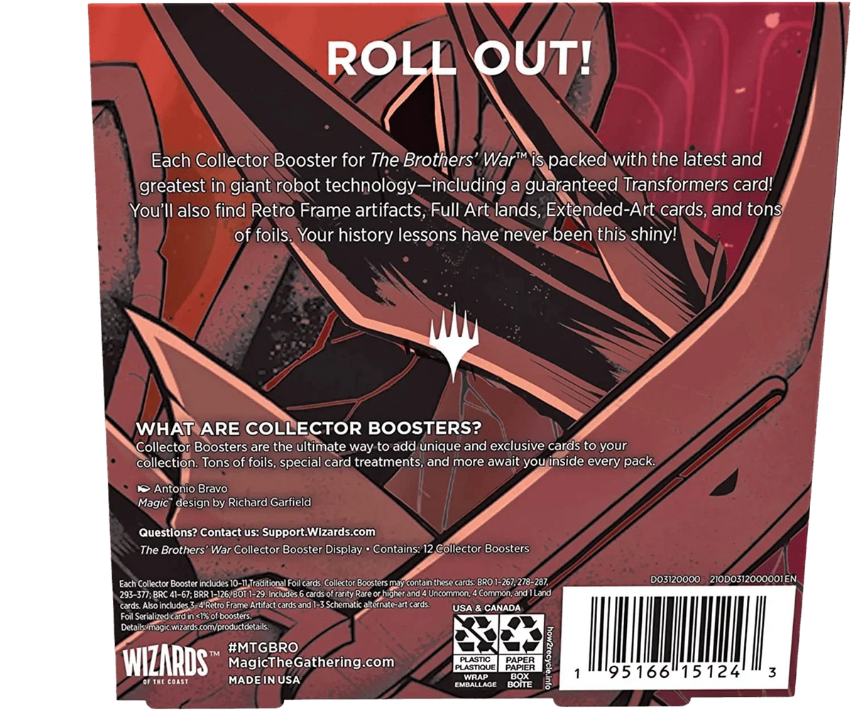 Magic: The Gathering - The Brothers War - Collector Booster Box (12X Packs)