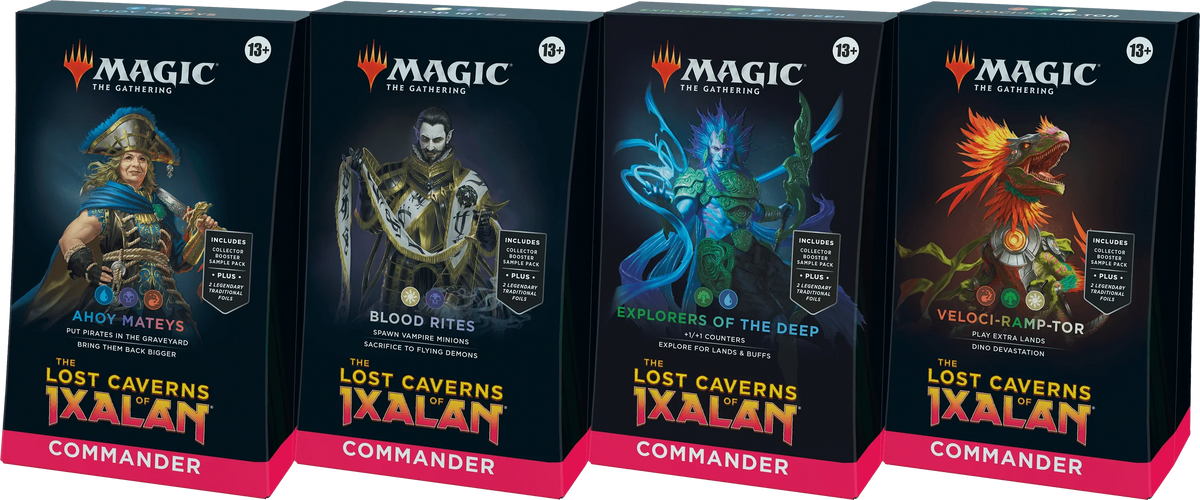 Magic: The Gathering - The Lost Caverns Of Ixalan - Commander Decks