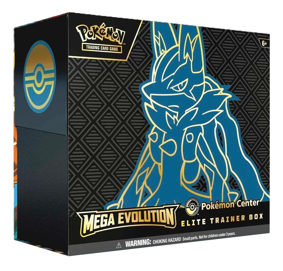 Pokemon Mega Evolution - Pokemon Center Elite Trainer Box (Exclusive) [Mega Lucario] - Me01: Mega Evolution (Meg)