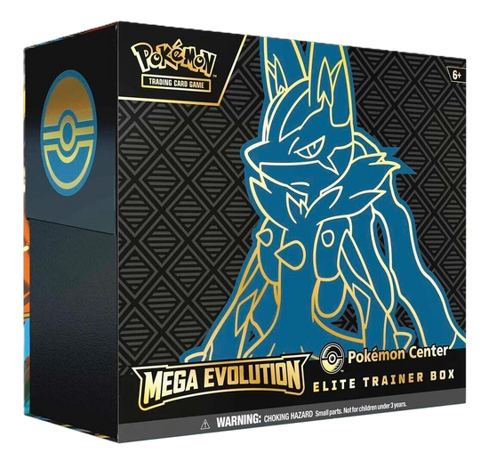 Pokemon Mega Evolution - Pokemon Center Elite Trainer Box (Exclusive) [Mega Lucario] - Me01: Mega Evolution (Meg)