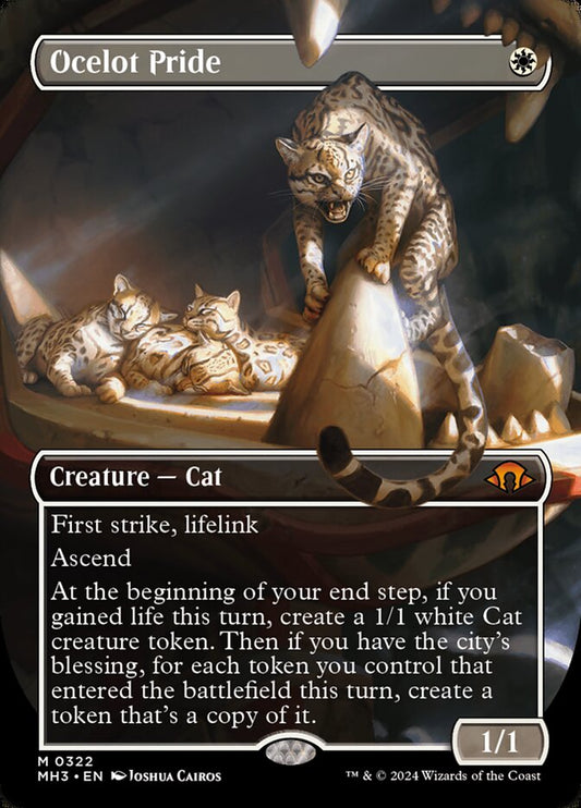 Ocelot Pride (Borderless) - Modern Horizons 3 (Mh3)