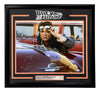 Michael J Fox Signed Framed 16x20 Back To The Future Glasses Photo PSA/DNA Holo