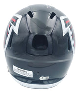Michael Penix Jr Signed Atlanta Falcons Full Size Speed Replica Helmet BAS