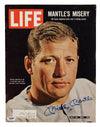 Mickey Mantle New York Yankees Signed 1965 Time Magazine PSA/DNA Hologram