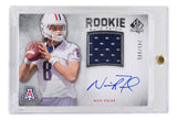 Nick Foles Signed 2012 Upper Deck Rookie Patch Card #253 243/885