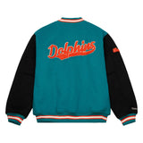 Mitchell & Ness Team Legacy Varsity Jacket Miami Dolphins