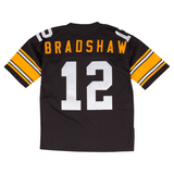 Mitchell & Ness Terry Bradshaw Pittsburgh Steelers Black Authentic Jersey
