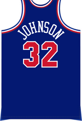 Mitchell & Ness Magic Johnson NBA All-Star 1992 Royal Authentic Jersey