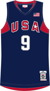 Mitchell & Ness Dwyane Wade Team USA 2008 Navy Dark Jersey