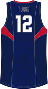 Mitchell & Ness Chris Bosh Team USA 2008 Navy Dark Jersey