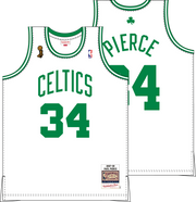 Mitchell & Ness Paul Pierce Boston Celtics 2007-08 White Authentic Jersey