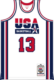 Mitchell & Ness Chris Mullin Team USA 1992 White Authentic Jersey