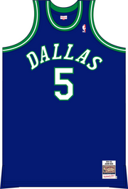 Mitchell & Ness Jason Kidd Dallas Mavericks 1994 Royal Authentic Jersey