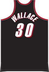 Mitchell & Ness Rasheed Wallace Portland Trail Blazers 1999 Black Authentic Road Jersey