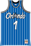 Mitchell & Ness Anfernee Hardaway Orlando Magic 1994 Royal Authentic Road Jersey