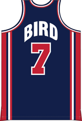 Mitchell & Ness Larry Bird Team USA 1992 Navy Authentic Jersey