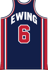 Mitchell & Ness Patrick Ewing Team USA 1992 Navy Authentic Jersey