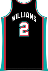 Mitchell & Ness Jason Williams Memphis Grizzlies 2001-02 Black Authentic Jersey