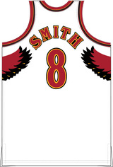 Mitchell & Ness Steve Smith Atlanta Hawks 1995 White Authentic Jersey