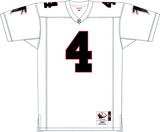 Mitchell & Ness Brett Favre Atlanta Falcons 1991 White Authentic Jersey