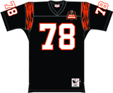 Mitchell & Ness Anthony Munoz Cincinnati Bengals 1981 Black Dark Jersey
