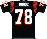 Mitchell & Ness Anthony Munoz Cincinnati Bengals 1981 Black Dark Jersey