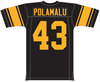 Mitchell & Ness Troy Polamalu Pittsburgh Steelers 2008 Black Alternate Jersey