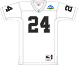 Mitchell & Ness Charles Woodson Oakland Raiders 2002 White Super Bowl Jersey