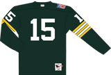 Mitchell & Ness Bart Starr Green Bay Packers 1969 Dark Green Authentic Jersey