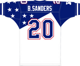 Mitchell & Ness Barry Sanders Nfc Pro Bowl 1994 White/Royal Authentic Jersey