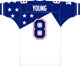 Mitchell & Ness Steve Young Nfc Pro Bowl 1994 White/Royal Authentic Jersey