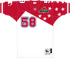 Mitchell & Ness Derrick Thomas Afc Pro Bowl 1994 White/Red Authentic Jersey