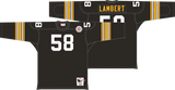 Mitchell & Ness Jack Lambert Pittsburgh Steelers 1975 Black Authentic Jersey