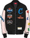 Mitchell & Ness Black M&N x Cookies Varsity Jacket