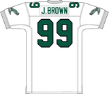 Mitchell & Ness Jerome Brown Philadelphia Eagles 1991 White Authentic Jersey
