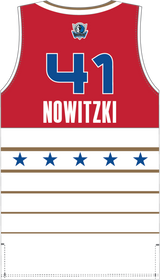 Mitchell & Ness Dirk Nowitzki NBA All-Star 2006 University Red Dark Jersey