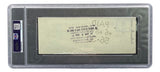 Orville Wright Signed Slabbed Bank Check PSA/DNA 85200384