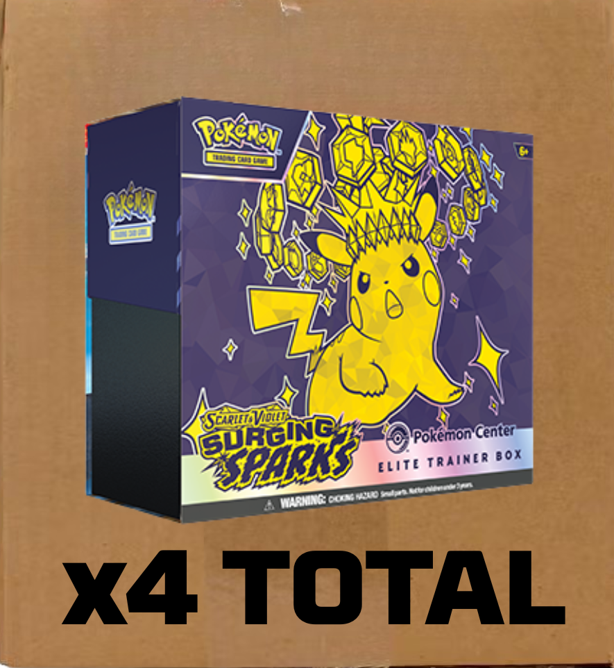 Sealed Case Surging Sparks Pc Etb - Sv08