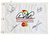 Arnold Palmer Invitational Multi-Signed Golf Flag Poulter McDowell & More BAS