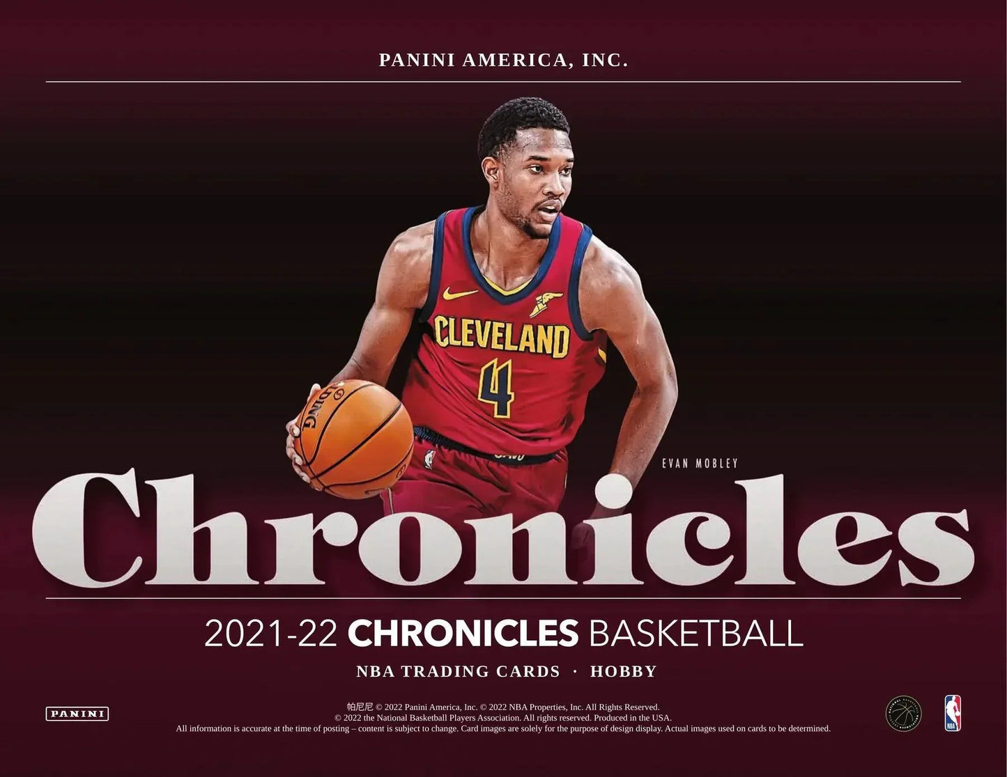 Panini - 2021/22 Chronicles Basketball (NBA) - Hobby Box